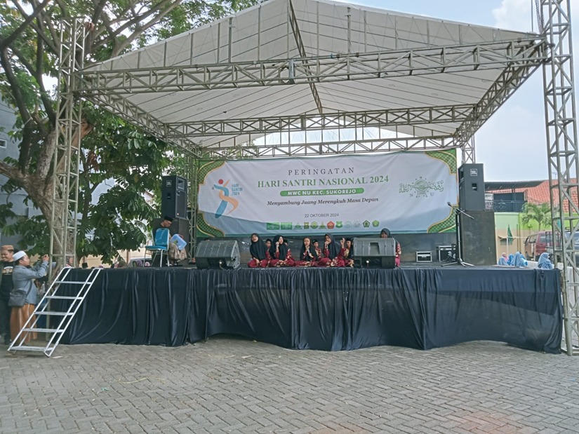 Meriahnya Peringatan Hari Santri 2024 MWCNU Sukorejo