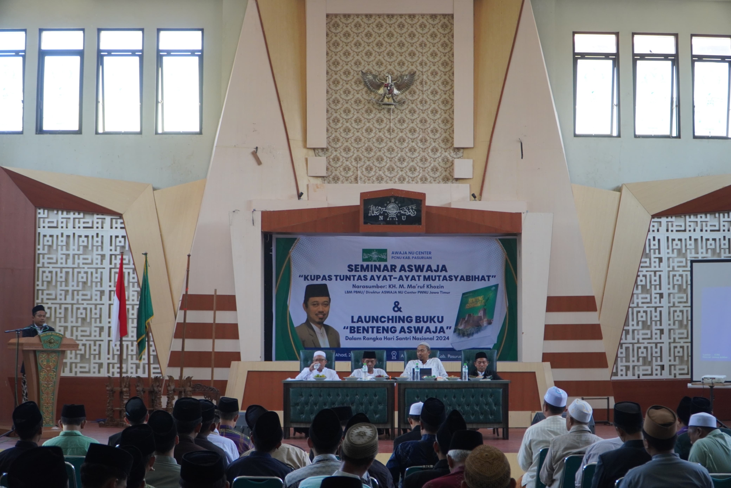 Aswaja NU Center Pasuruan Gelar Seminar dan Launcing Buku Benteng Aswaja Jilid II