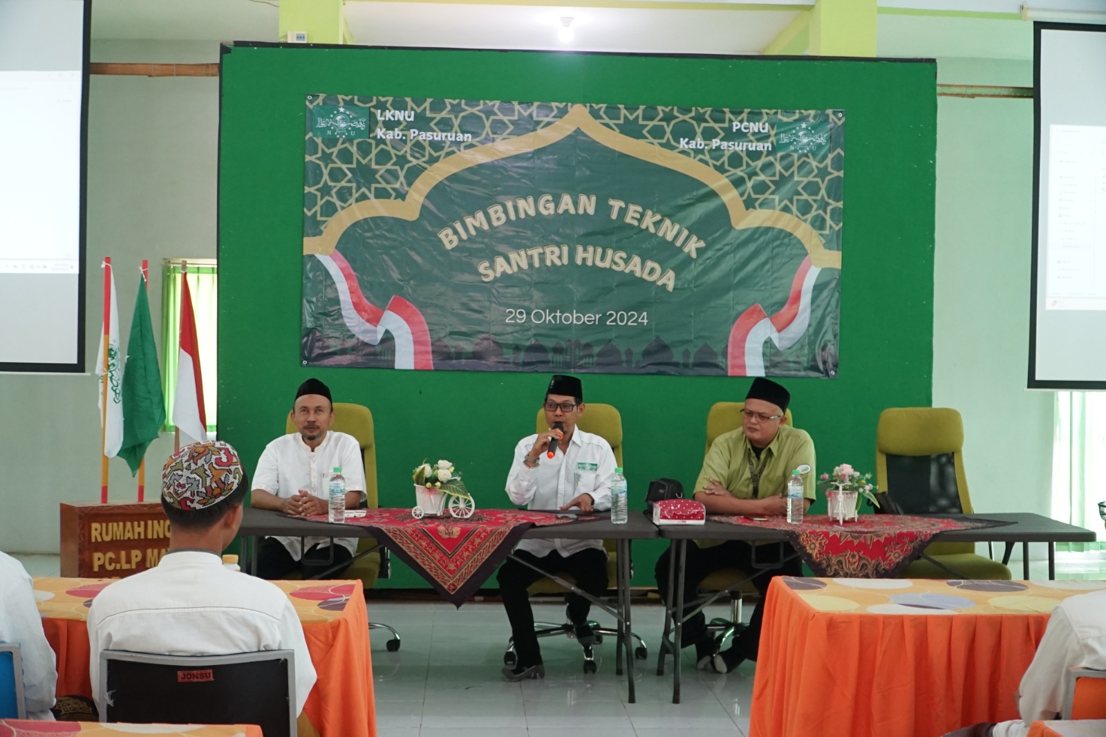 Menuju Pondok Pesantren Sehat, LKNU Pasuruan Gelar Bimtek Santri Husada