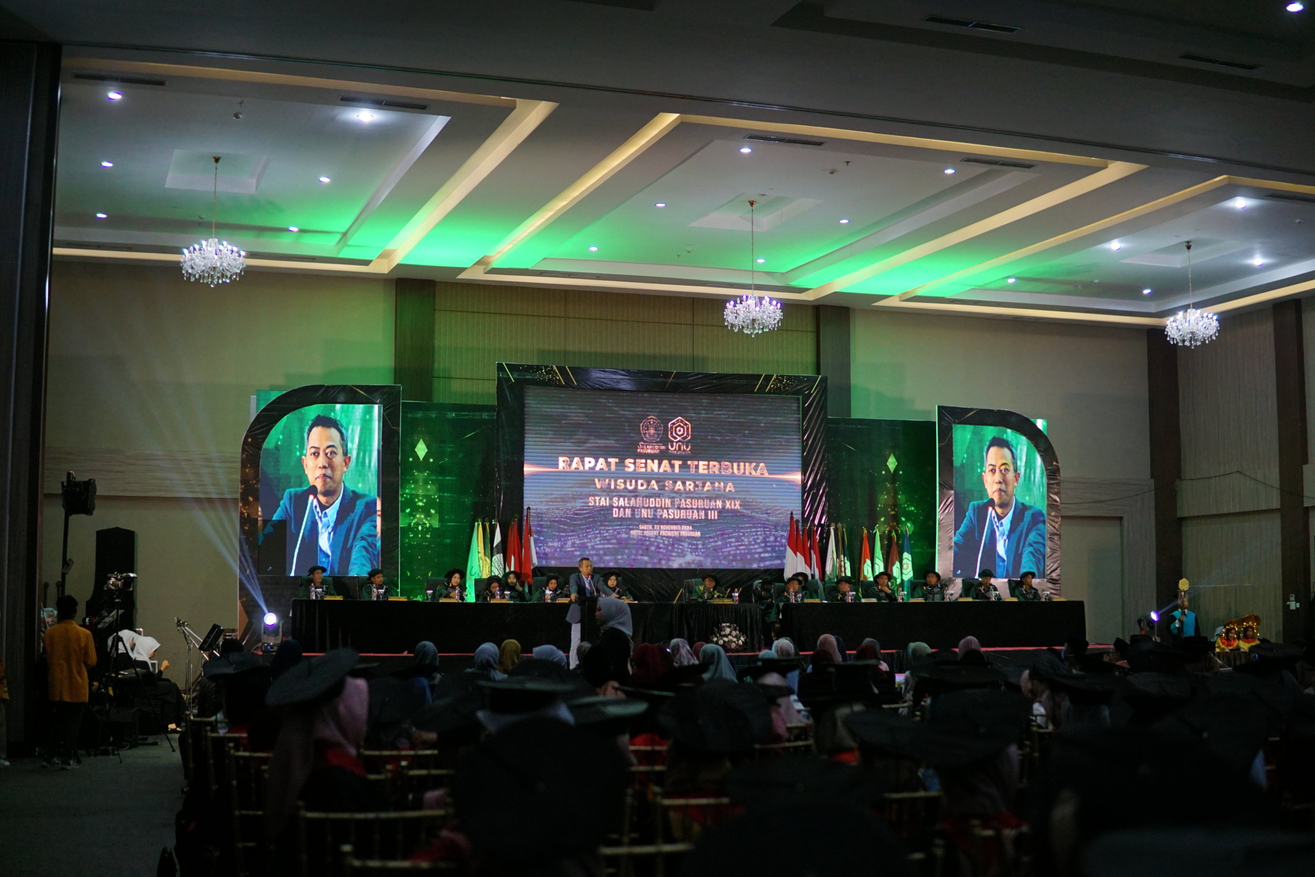357 Wisudawan UNU STAI Salahuddin Pasuruan Diingatkan Menjaga Aqidah dan Almamater