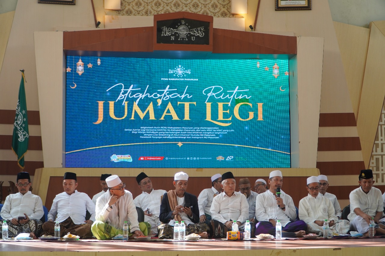 Pesan KH Imron Mutamakkin di Istighosah Jum’at Legi PCNU Pasuruan