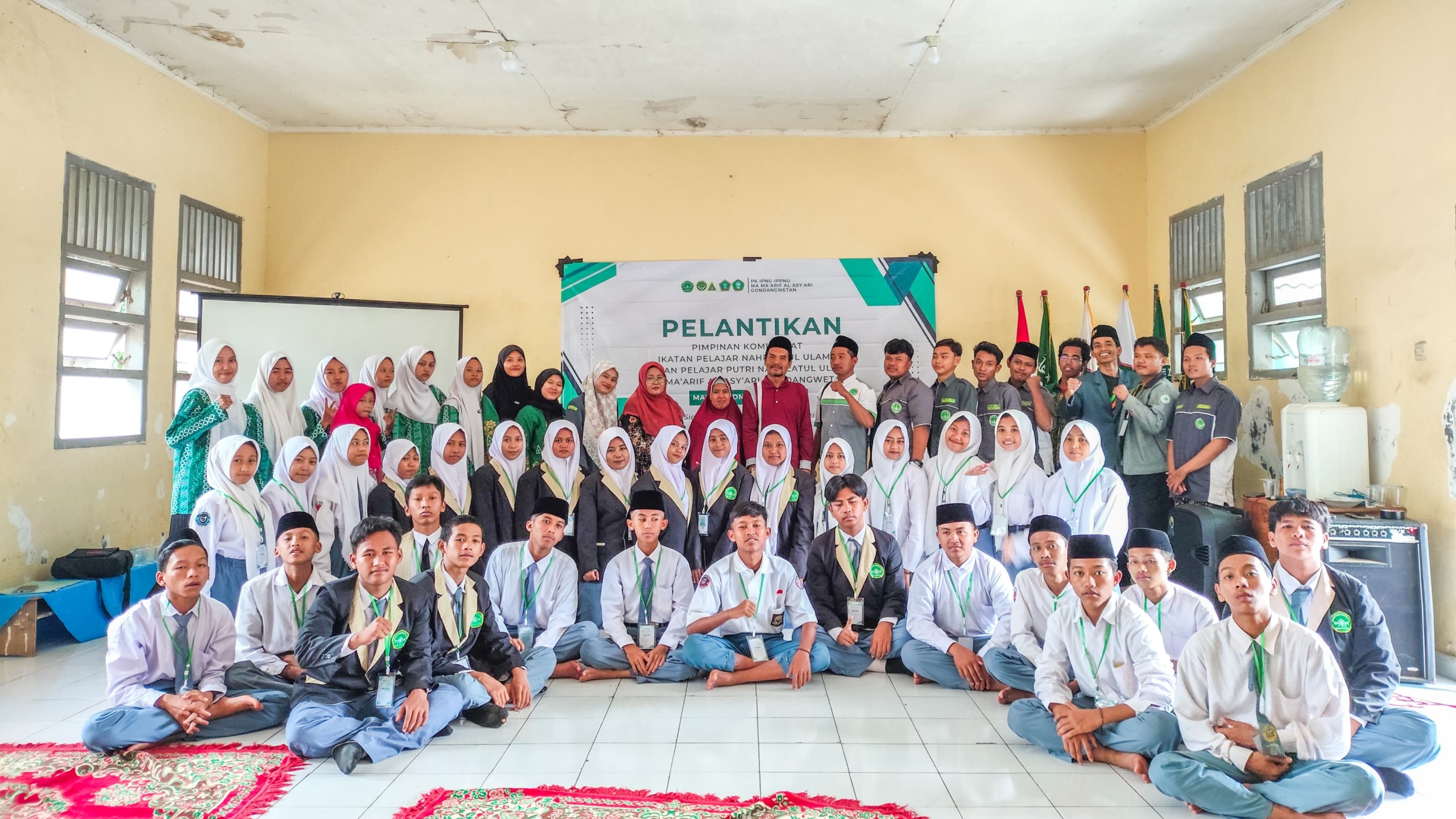 IPNU IPPNU MA Ma’arif Al Asy’ari Jadikan Pelantikan dan Pengkaderan Ajang Kuatkan Kaderisasi