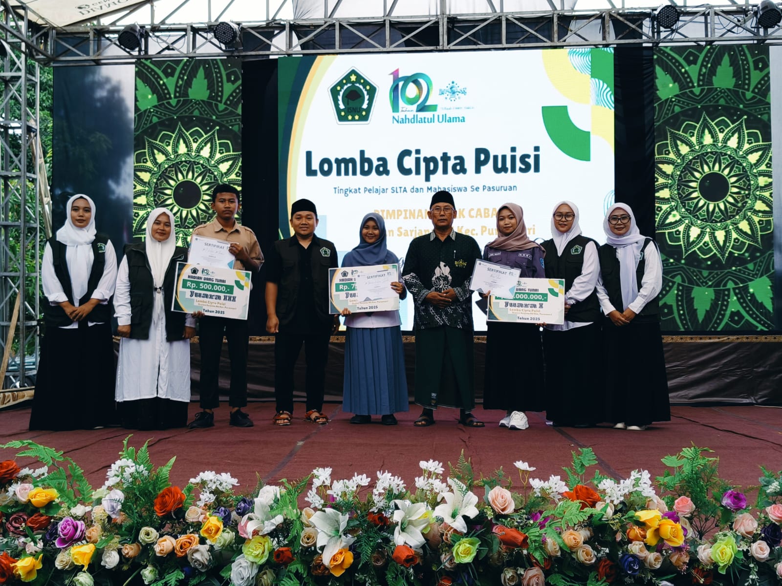 ISNU Purwosari, Gelar  Lomba Cipta Puisi Berikut Juaranya