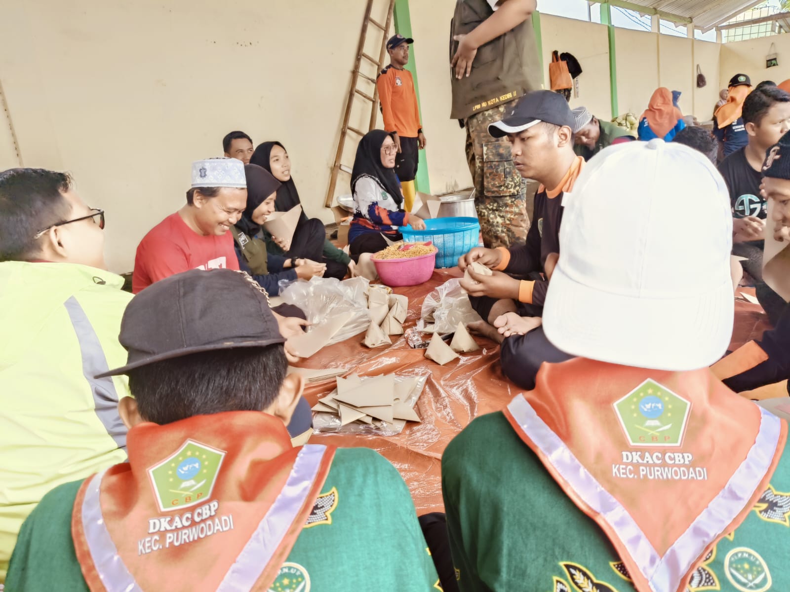 Gerak Cepat, NU Peduli Pasuruan Dirikan Dapur Umum Untuk Warga Terdampak Banjir