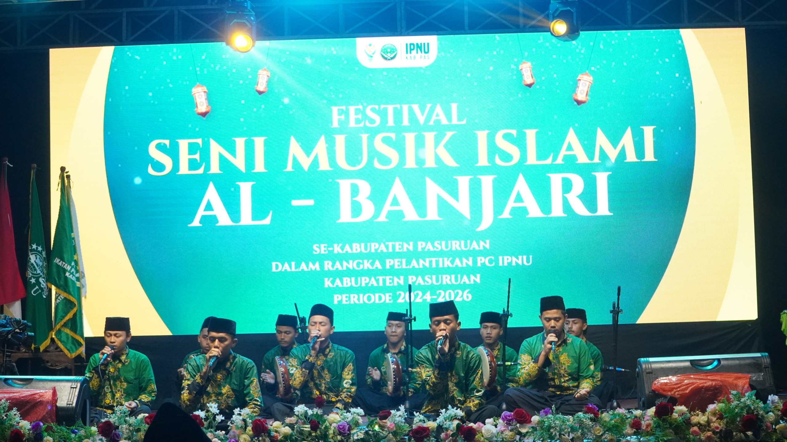 Harlah IPNU Ke 71, PC IPNU Kabupaten Pasuruan Gelar  Festival Seni Musik Islami Al Banjari