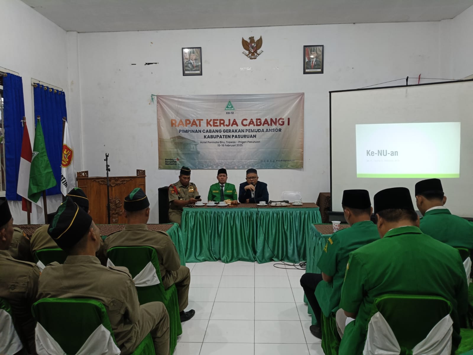 Harapan Wakil Ketua NU Pasuruan di Rakercab Ansor