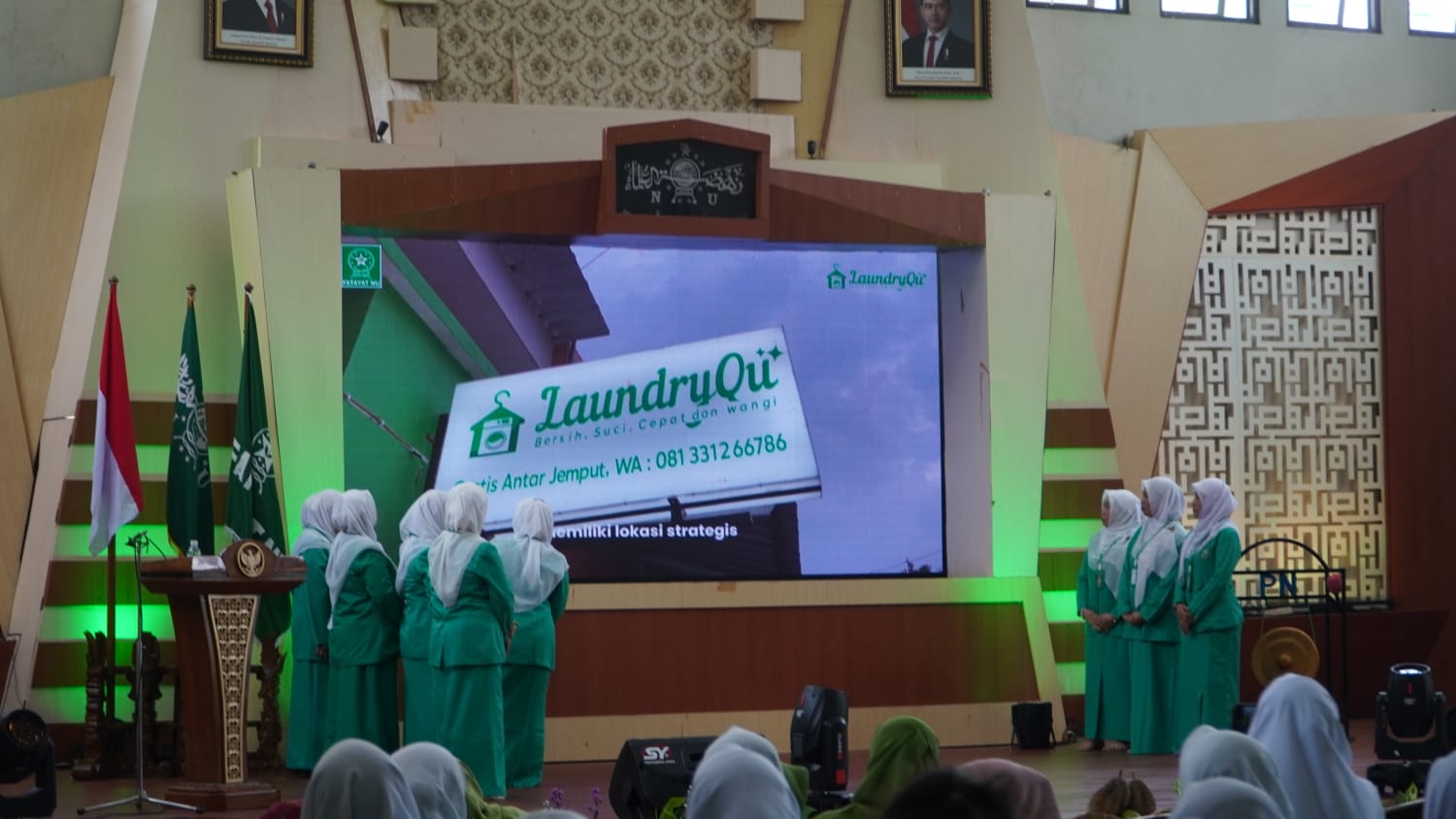 Konfercab XIV, Fatayat NU Kabupaten Pasuruan Launcing LaundryQu