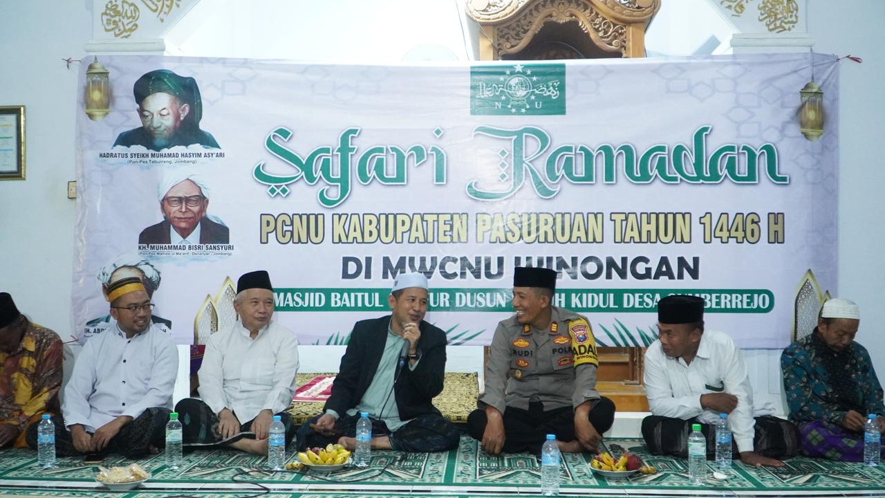 Safari Ramadhan NU Pasuruan: Perkuat Pendidikan, Ekonomi, dan Kesehatan Nahdliyyin