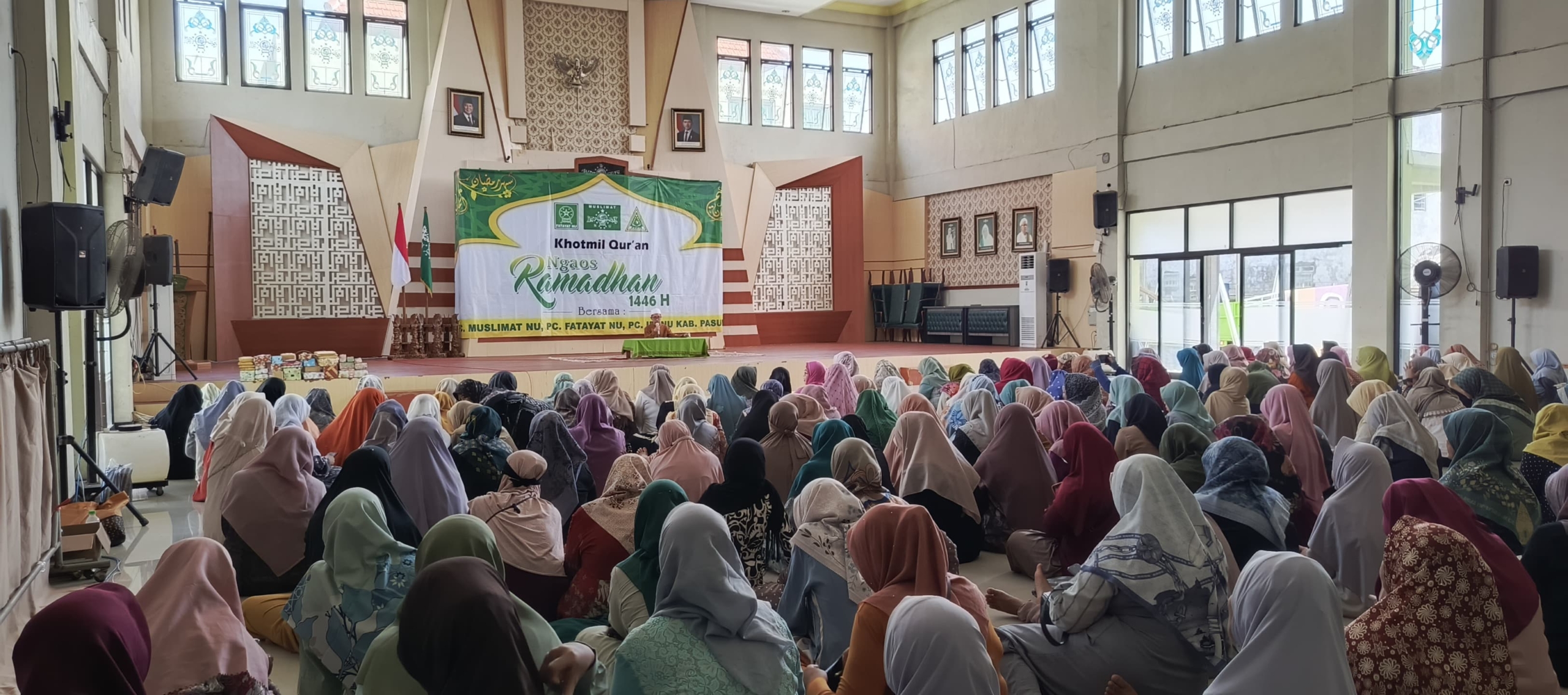 Banom Perempuan NU Kabupaten Pasuruan Tutup Ngaos Ramadhan dengan Kajian Fiqh Wanita