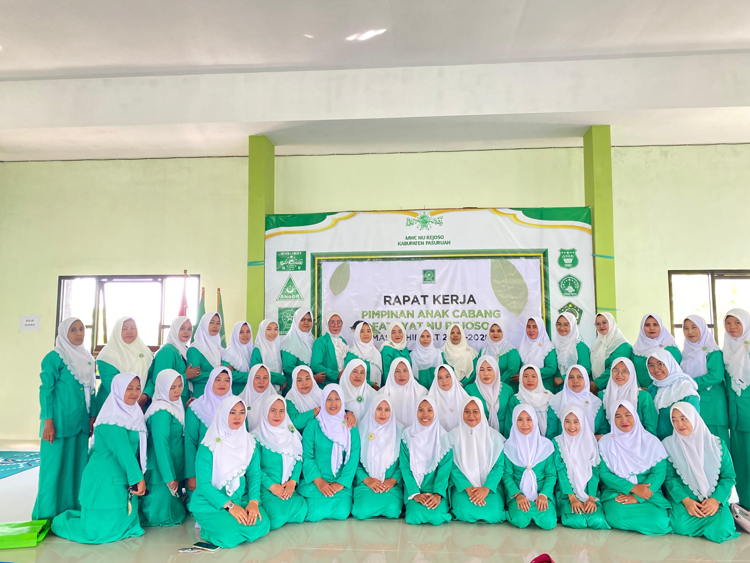 Raker Fatayat NU Rejoso: Rumuskan Program Adaptif untuk Pemberdayaan Perempuan