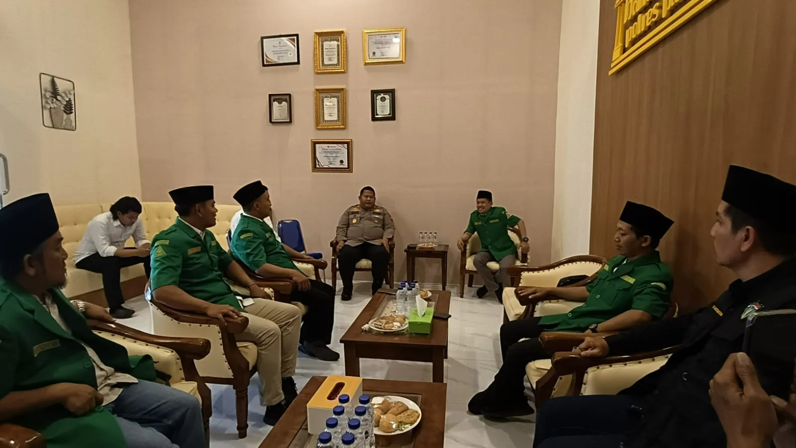 GP Ansor dan Polres Pasuruan Sepakat Perkuat Kolaborasi Jaga Stabilitas Sosial