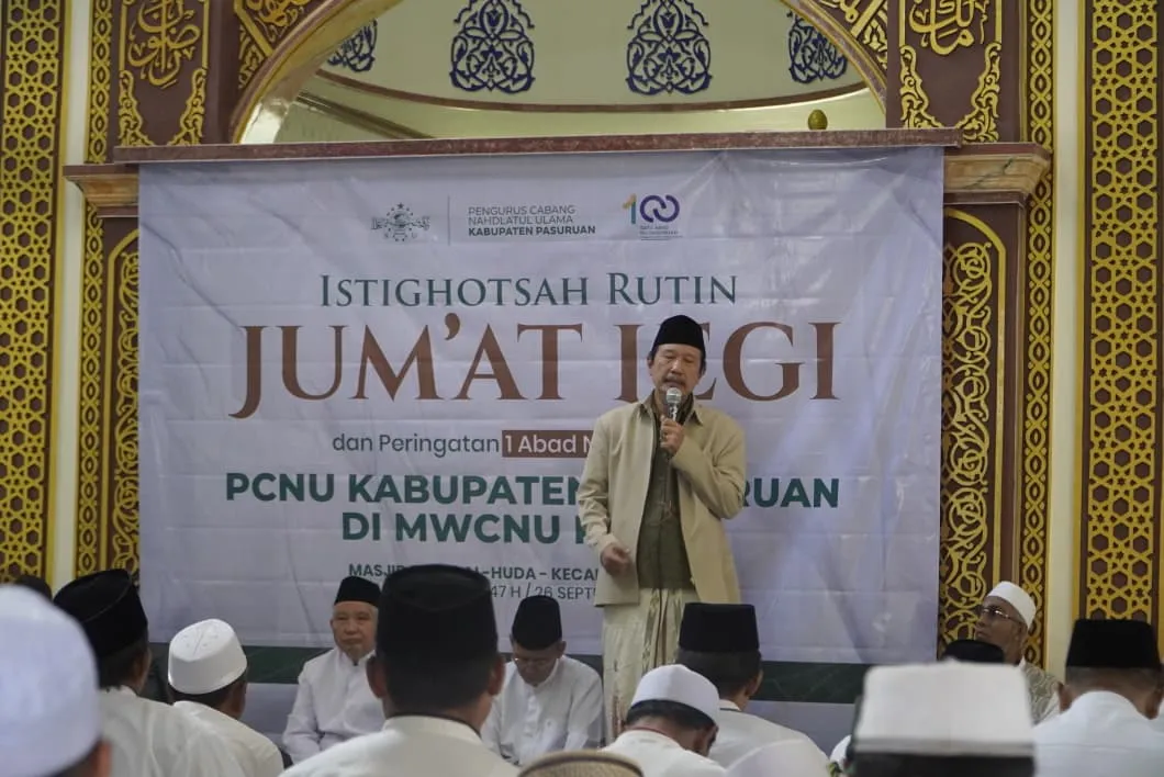 Istighosah Rutin, KH Imron Mutamakkin Ajak Warga Nahdliyin Jaga Marwah Organisasi