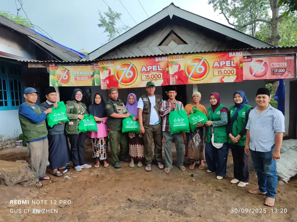 NU Peduli Pasuruan Salurkan Bantuan  untuk Korban Puting Beliung di Pasrepan