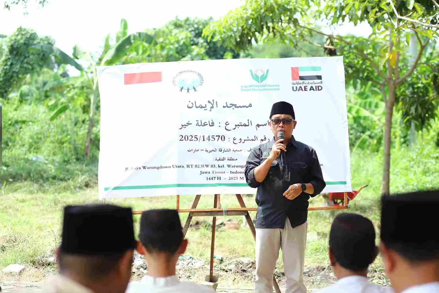 Bangun Masjid Kampus, Warek UNU Pasuruan: Pusat Spiritualitas dan Moderasi Beragama