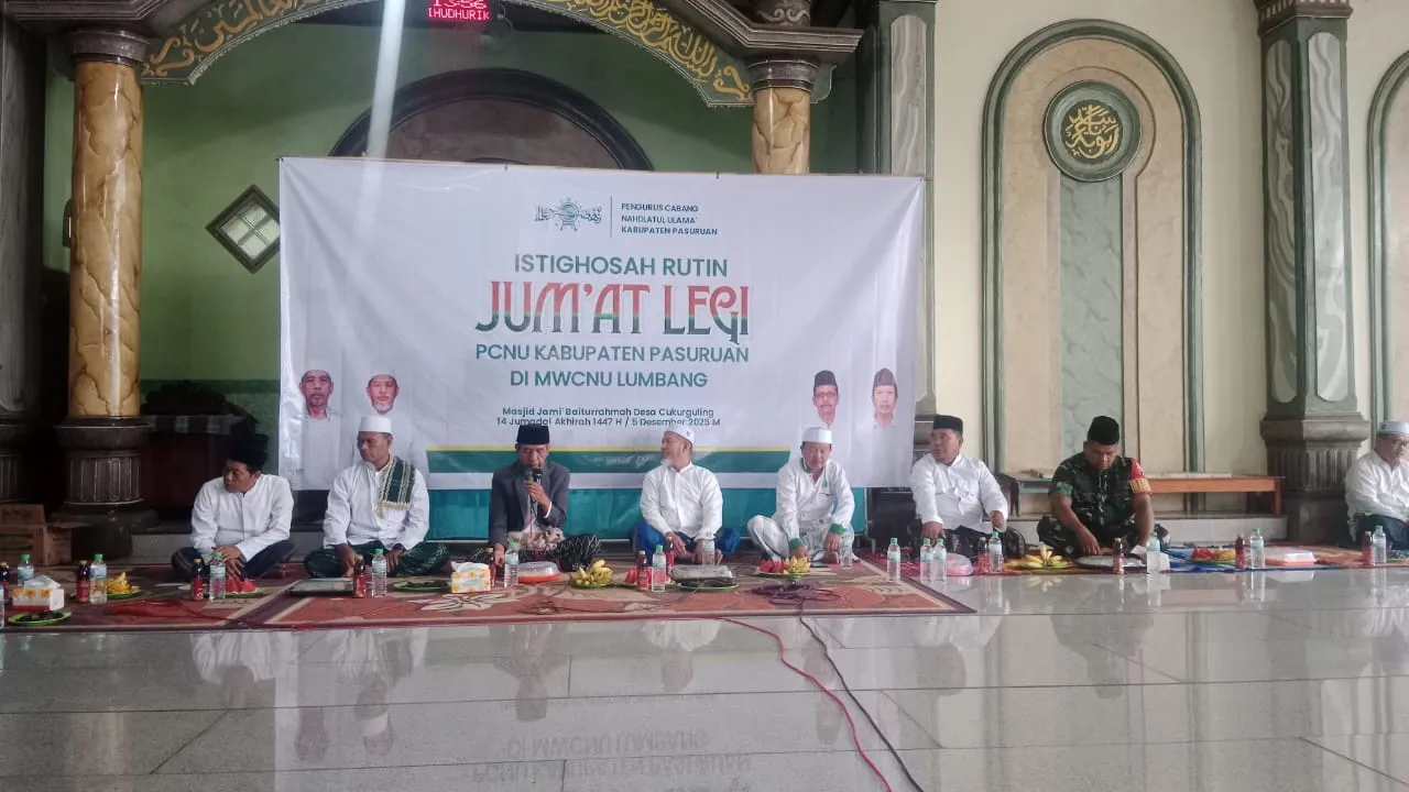PCNU Pasuruan Gelorakan Kepedulian Alam di Istighosah Jum’at Legi