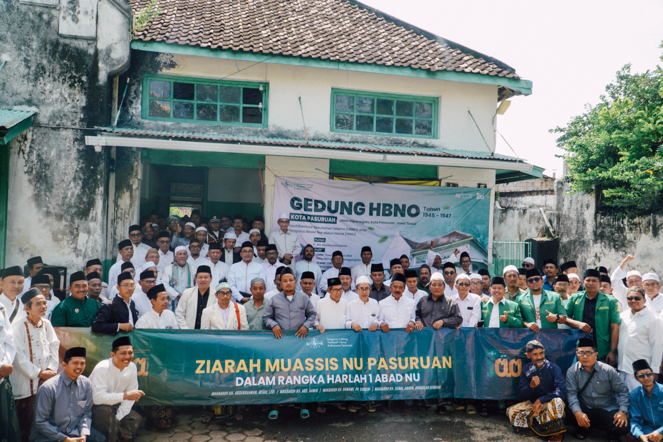 Eks Kantor PBNU Jadi Perhatian PCNU Pasuruan saat Ziarah Muassis