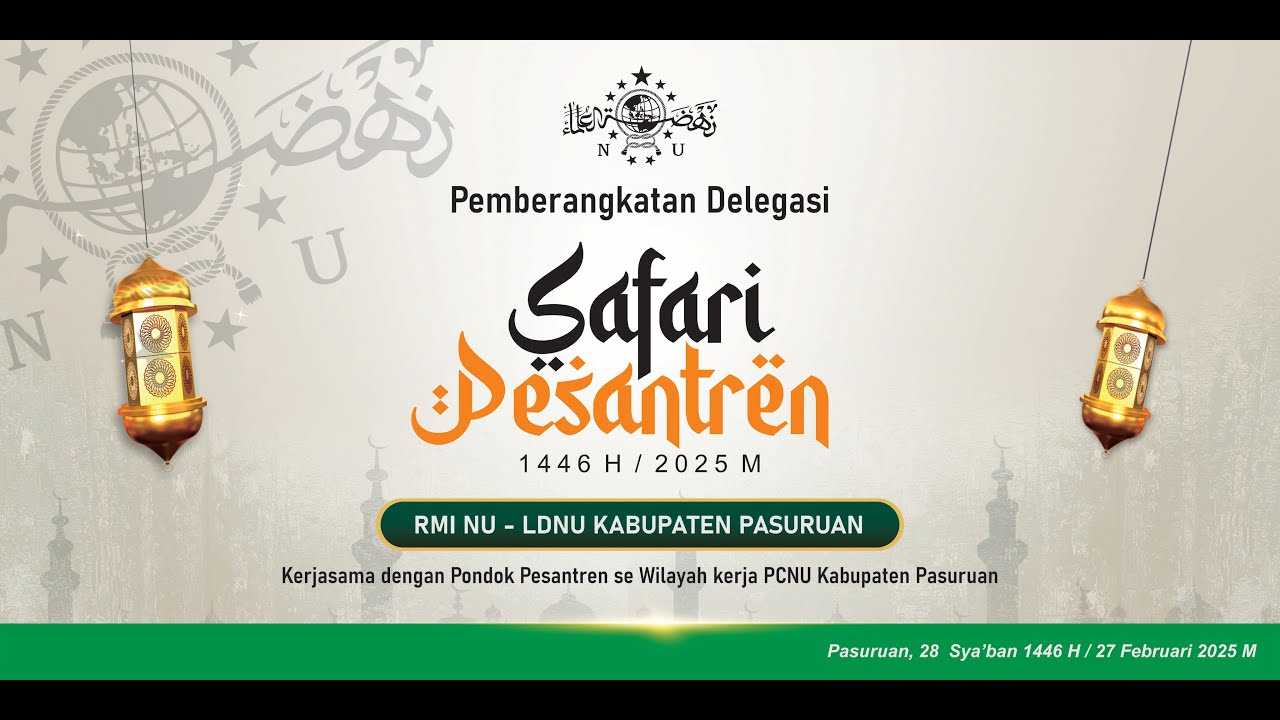 NU Pasuruan Hidupkan Ramadhan dengan Dakwah Digital dan Aksi Sosial, Yuk Ikut!