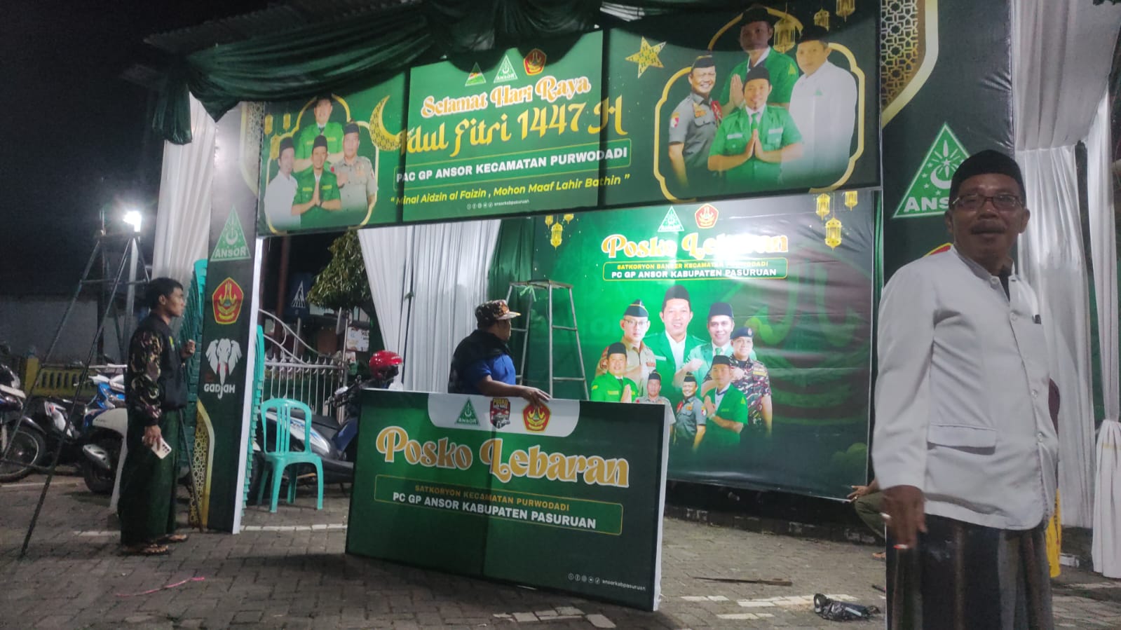 Mudik Lebaran 2026, GP Ansor Pasuruan Hadirkan 17 Posko Pelayanan Pemudik