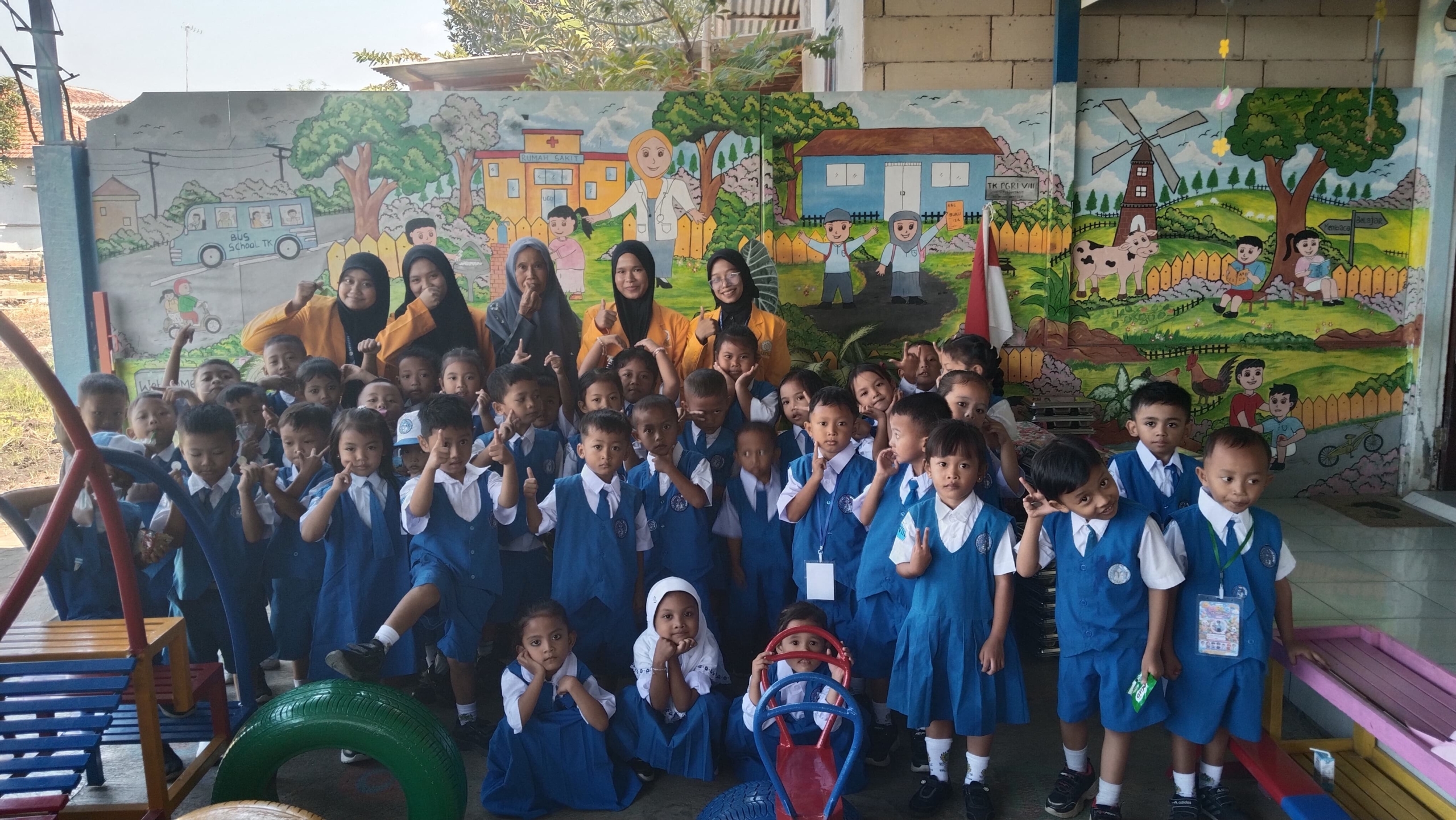 Mahasiswa UNU Pasuruan, Fokus Pendampingan Belajar dan Pencegahan Bullying