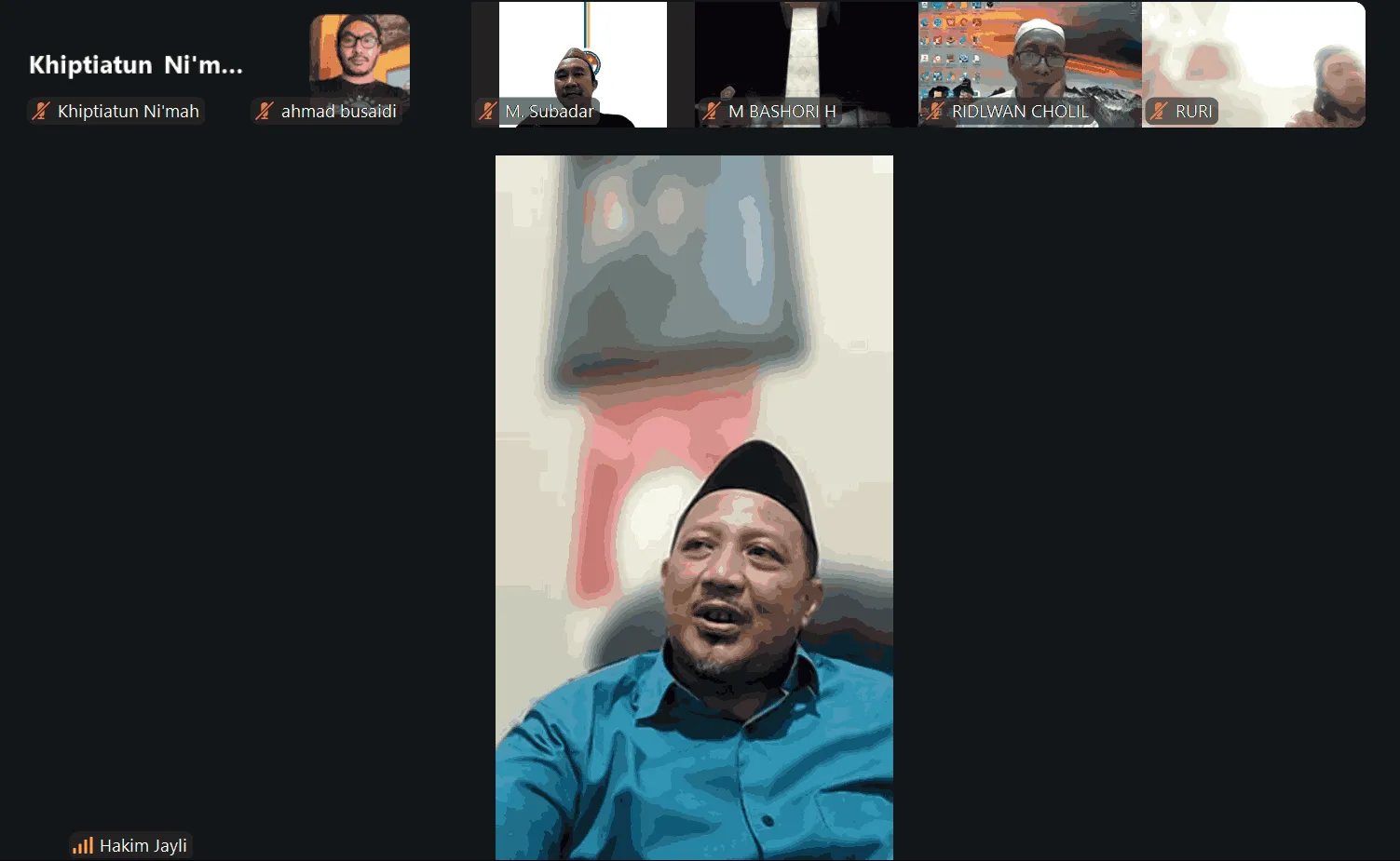 Di Tahlil IKA PMII Pasuruan, Gus Hakim Refleksikan Sosok Cak Lim dan Indikator Keberhasilan Kader
